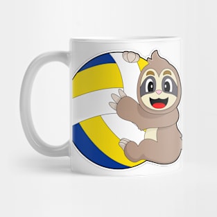 Sloth Volleyball player Volleyball Mug